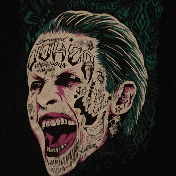 DC Suicide Squad Joker T-Shirt Adult Size Small 🔥 - Picture 2 of 4